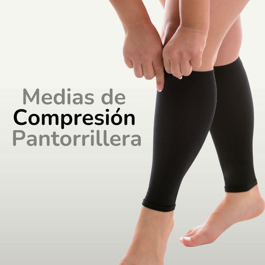 Medias de compresión pantorrilleras